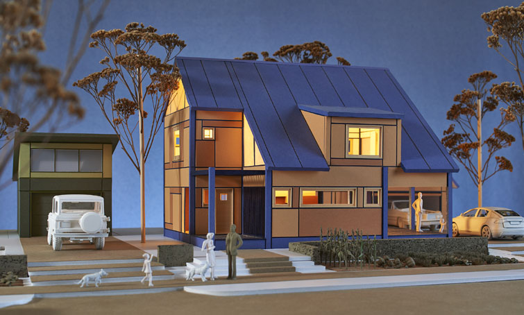 Loq-kit Neighborhood in Miniature 3